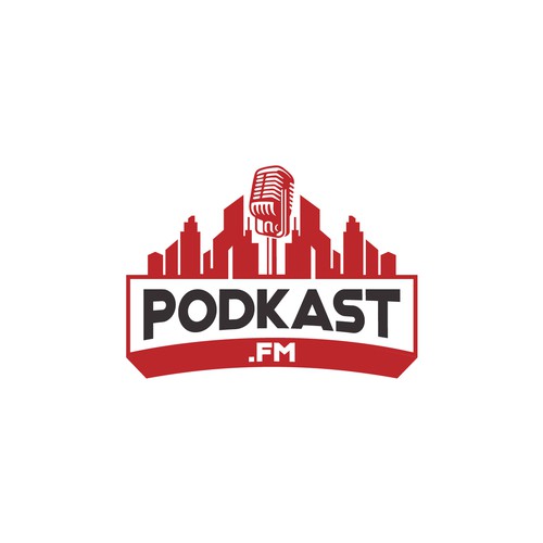 📣 our PODKAST.FM radio needs its logo Design by Print_design