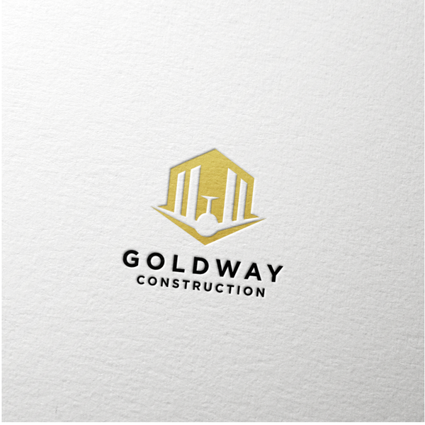 Design by sixteen.creat™ titled "Goldway Construction"