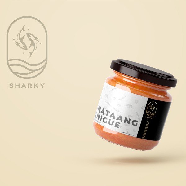Sharky Logo and Label Design
