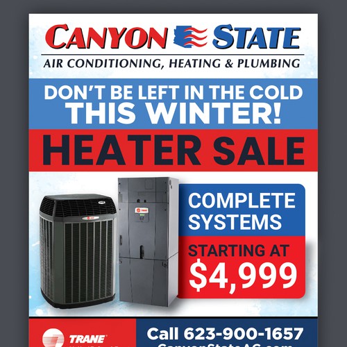 Newpaper Ad For Heating, Ventilation, and Air Conditioning (HVAC) Company - Wireframed and Ready! Design by GrApHiC cReAtIoN™