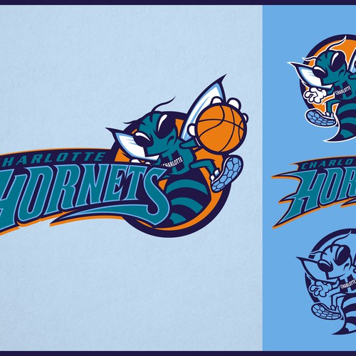 Community Contest: Create a logo for the revamped Charlotte Hornets! Design by Joms Austria