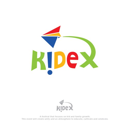 Design the next biggest Kid Expo logo! Design by catpacker