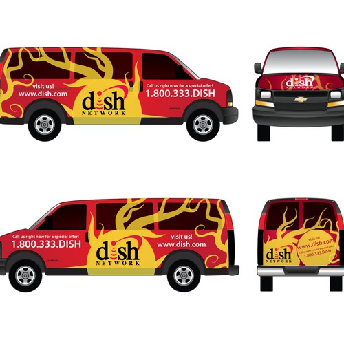 V&S 002 ~ REDESIGN THE DISH NETWORK INSTALLATION FLEET Design por ArvieKhan