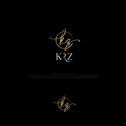 Personal Logo with design centered around the letter "Z" Design by CrissVons