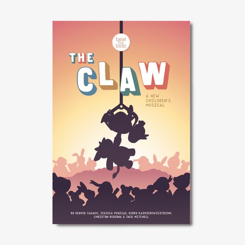 Design eye-catching poster for new musical “The Claw” Design by vymai.nguyen