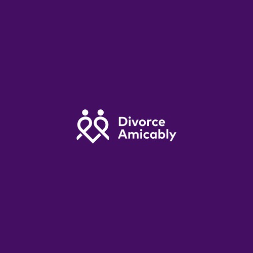 Logo for a new, healthy way for reasonable people to divorce Design von megawon®