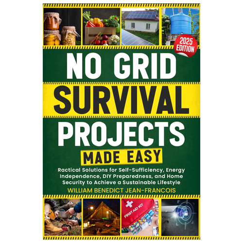 Off-Grid Living Book Title Design by Imttoo