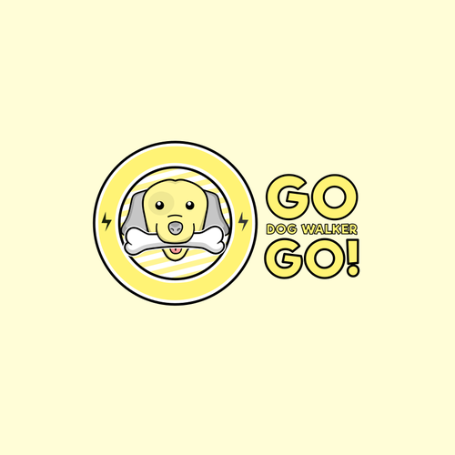 Need fun logo for GO! DOG WALKER GO!  Dog Walking Service-ontwerp door MozzaDesign