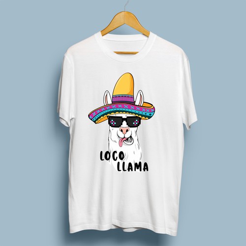 Design di "Loco Llama" Party Supplies Needs a Fun Logo di Reefkennedy