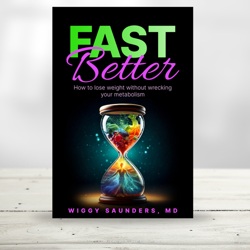 New Book Cover on how to Fast Better to Help People Lose Weight Design by praveen007