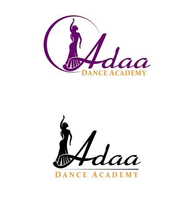 Create a artistic and creative logo for Adaa Dance Academy | Logo ...