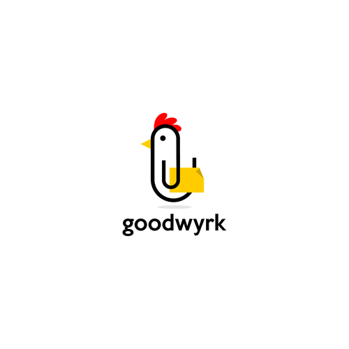 Goodwyrk - a map based job search tech startup needs a simple, clever logo! Design por loooogii