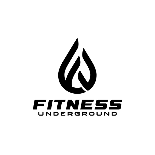 Simple boutique fitness logo Design by Grapìkal