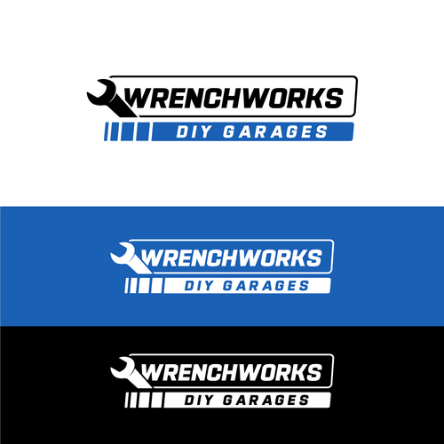 Designs | Wrench Works DIY Garage Logo | Logo design contest