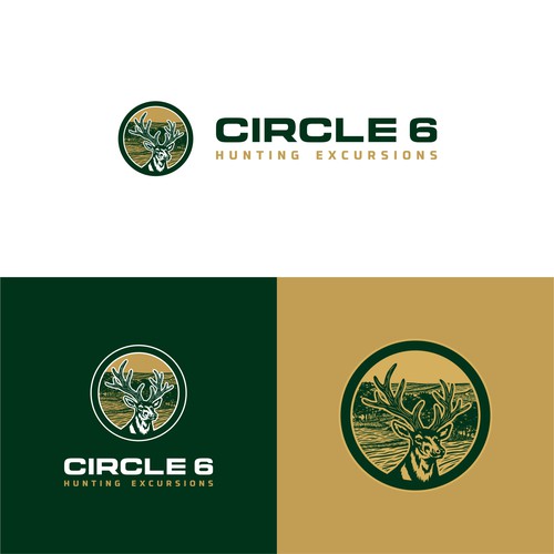 New Logo for an amazing outdoor hunting adventure called Circle 6 Design by lynxinvasion™