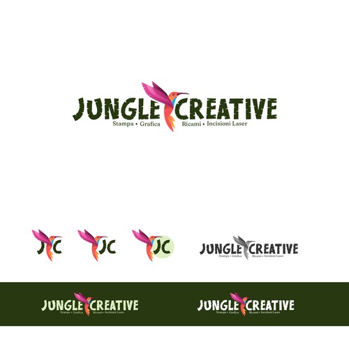 "New Logo for Print Graphic Lab" winning Logo design