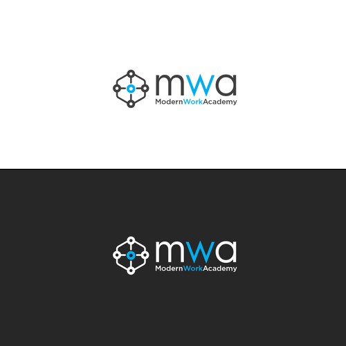 Logo eLearning Plattform Microsoft Cloud (Modern Work Academy) Design by andreastan