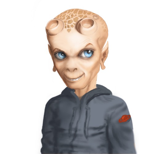 Alien main character design for a movie Design by RAHLISTIC