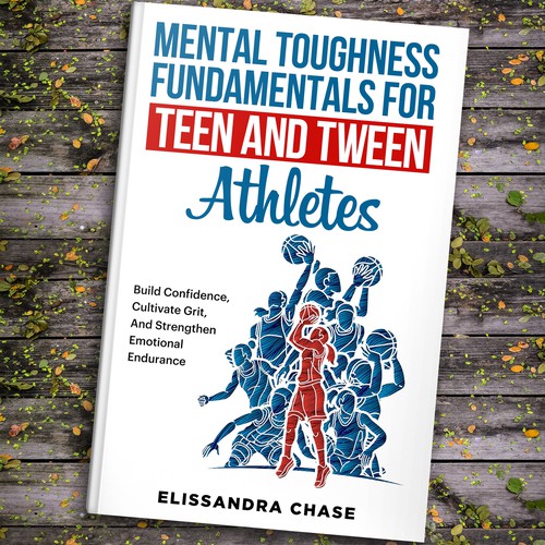 BASKETBALL! I need an attention-grabbing cover package for a sports themed non-fiction book Design by ~99~