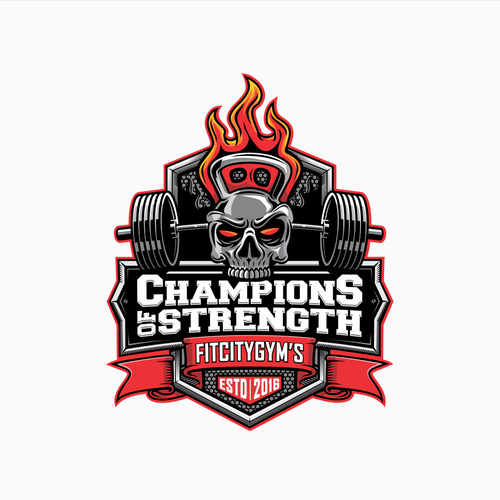 Logo for a Strength And Conditioning Facility Design by Gagah Sukmoaji (GS)