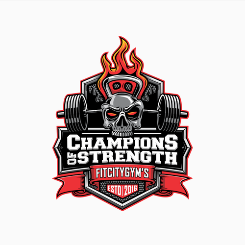 Logo for a Strength And Conditioning Facility Diseño de Gasumon