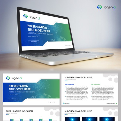 KI-Startup need a creative Powerpoint Template Design Design by Wisden