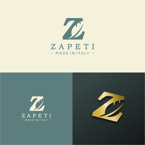 Logo design needed for an Italian Children Shoe company - a little Playful but Classic, Elegant and Bold style Design by Ricky Asamanis