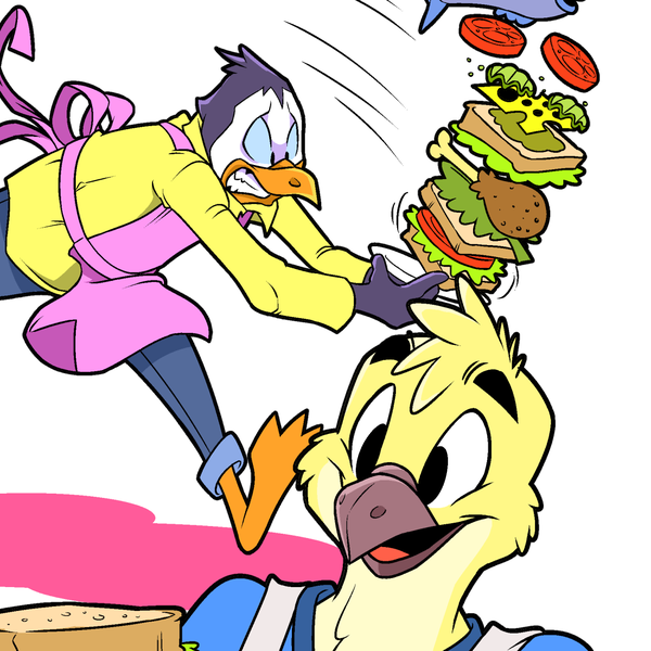 Bird cartoon characters