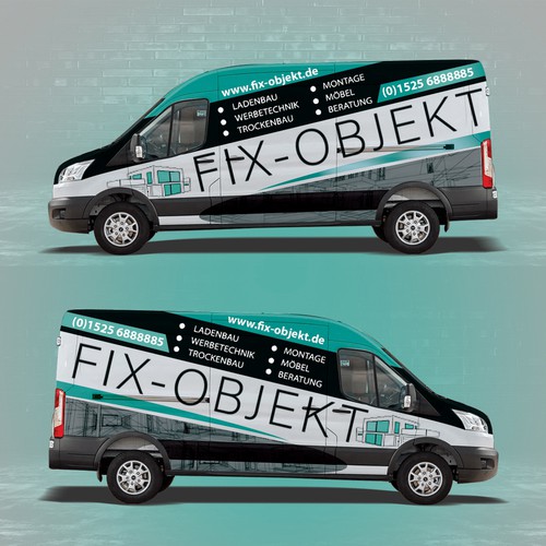 Car, truck or van wrap contest entry by Tanny Dew ❤︎