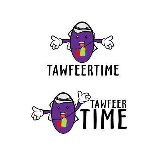 logo for " Tawfeertime" デザイン by Rizwan !!