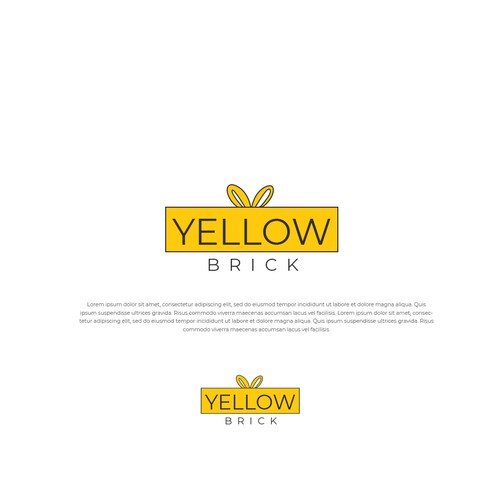 Yellow Brick Logo Design by The Seño