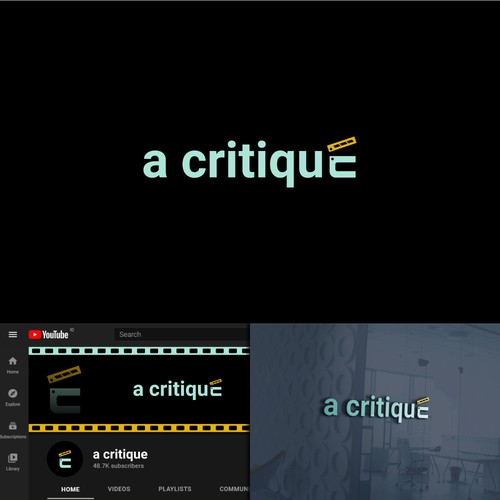 What would a film critique logo look like? Design by parahoy