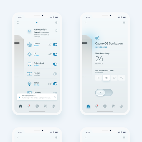 コンペ「App Design for the Porchboxx; An Electronic Package Delivery Box」のデザイン by EYBさん 