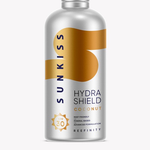 Luxury Sunscreen Label Design by Lady Goga