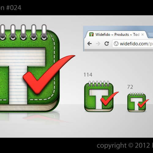 Design di New Application Icon for Productivity Software di MikeKirby
