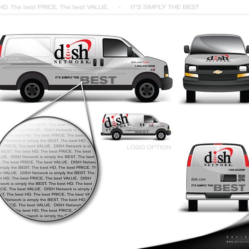 Design di V&S 002 ~ REDESIGN THE DISH NETWORK INSTALLATION FLEET di artisticperson.com