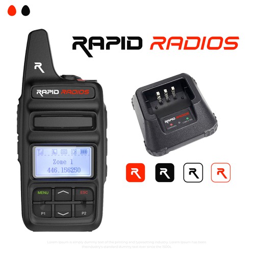 Masculine and Hip design for Walkie Talkie Brand Design by Gurpreet Singh Maan