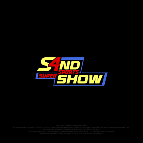 New Sand Sports Super Show Logo 2024 Design by javas_Tyo