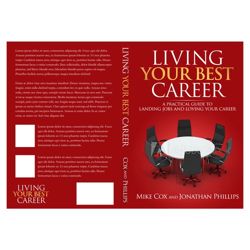 Design inspirational book cover for career-changing book Design by Adi Bustaman