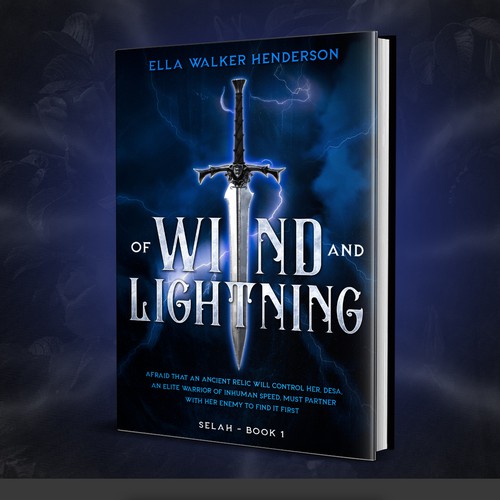 Fantasy book cover design Design by Anastasia Brenych