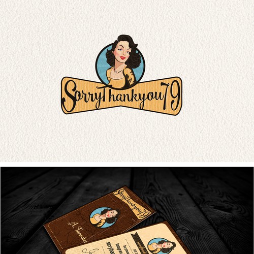 Create a Vintage Logo for a fun vintage shop & book store Design by DesignsByYryna™