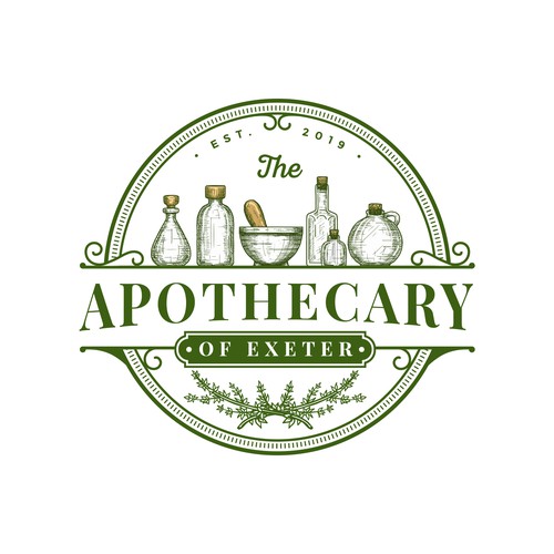 コンペ「Modern Apothecary needs a high vibe logo」のデザイン by A | 3さん 