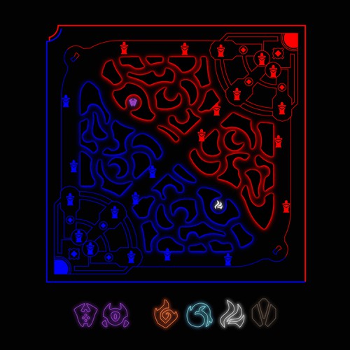 League of Legends - Minimap request (Gaming) Design by Vini Amorim 3D