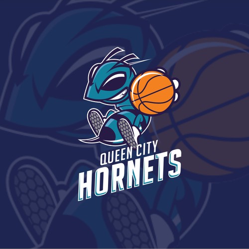 Community Contest: Create a logo for the revamped Charlotte Hornets! Design by DORARPOL™
