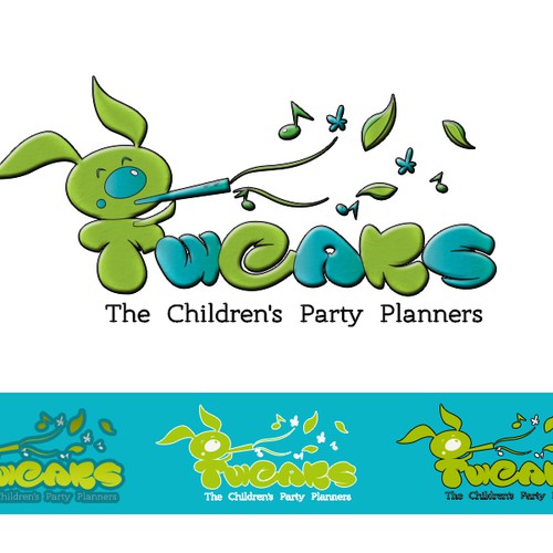 logo for Tweaks - The Children's Party Planners Design by Wessam_e