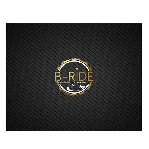 Design vincitore del contest "Create a marine sports themed Logo design for B-RIDE TowingService / B-RIDE TowingServiceのマリンスポーツをイメージしたロゴデザインをお願いします"