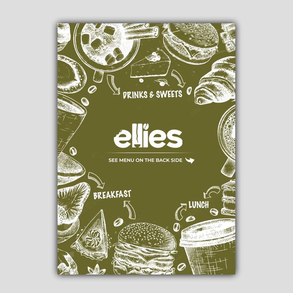 Signage poster for our specialty coffee shop!