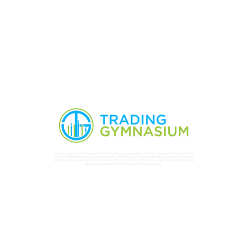 Logo for "Trading Gymnasium" for a stock market company Design by P A R A H M A N