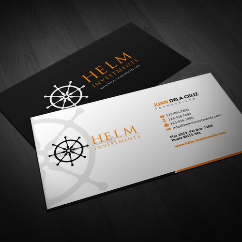 stationery for HELM Investments Diseño de paolobagads