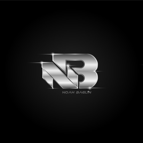 Name Initials - NB - Racing Driver Design by Locomouse_es